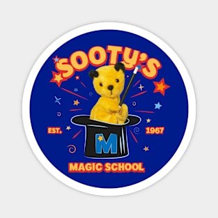 Sooty's Magic School M Top Hat Magnet